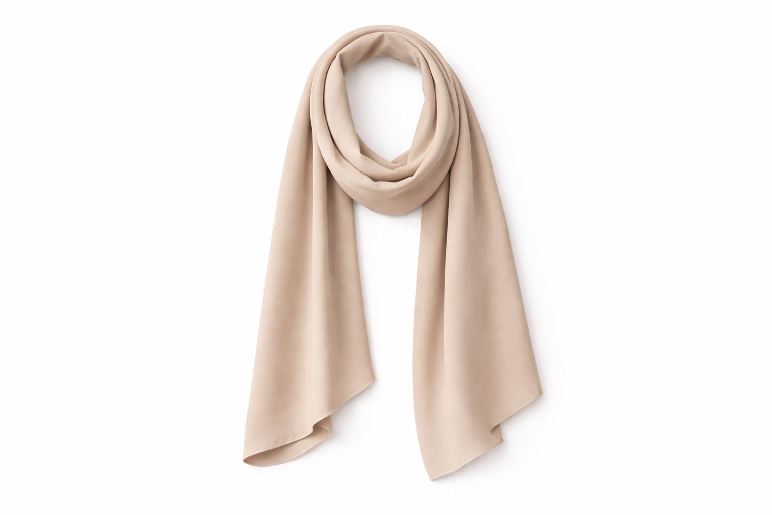 SITRA Taş Medine İpeği Şal 75×200 cm – Kaymaz Tok Duruşlu Tesettür Şal